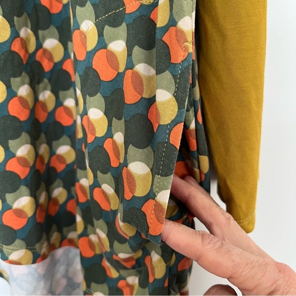 Logo by Lori Goldstein Tunic Top Long-sleeve Size 1X Green Colourway - Picture 13 of 14